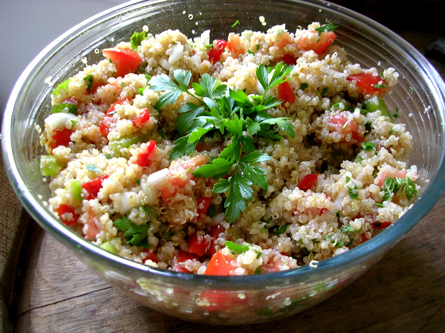Taboulé de quinoa - recette sans gluten