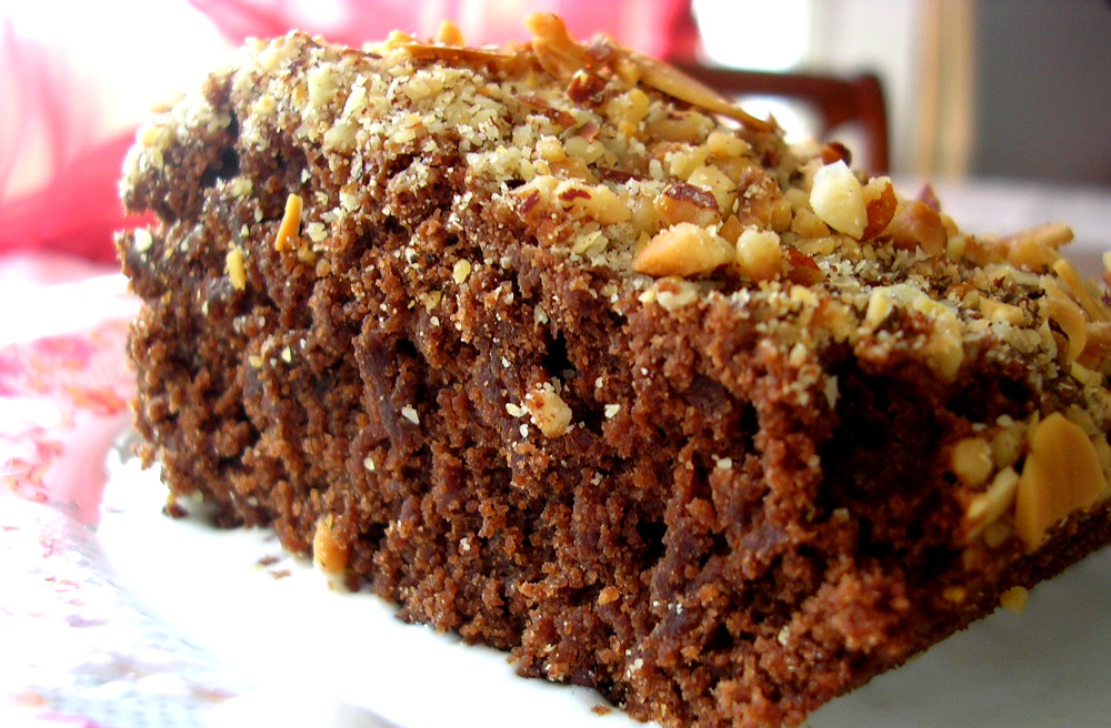 brownie chocolat sans gluten aux noix et aux amandes