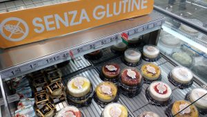 Magasin - rayon sans gluten Pompéi Italie