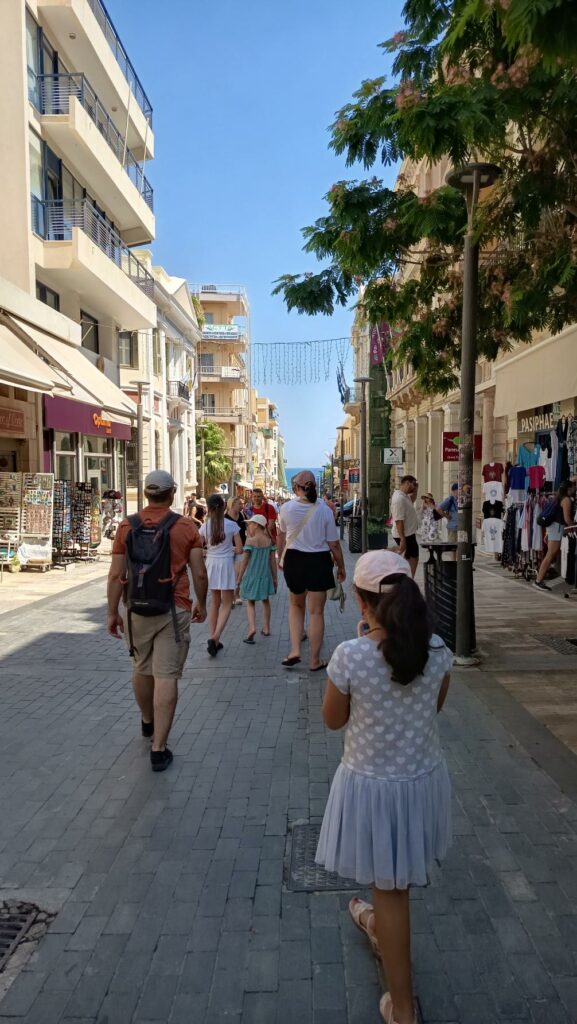 Rue principale d'Heraklion